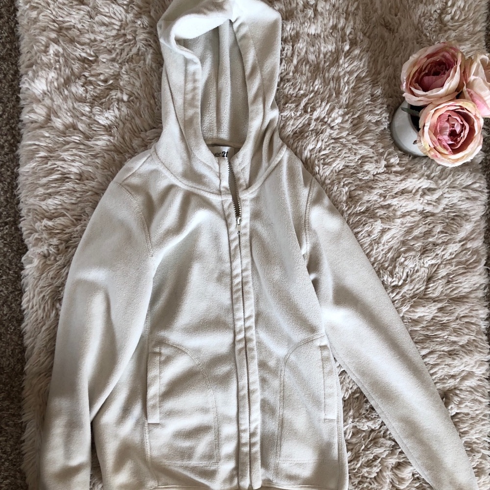 Zip up sweatshirt